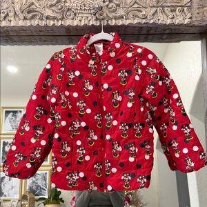 Authentic Disney Red Minnie Mouse Kids Jacket